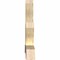Ekena Millwork Alberta Rough Sawn Timber Gable Bracket, Douglas Fir, 96"W x 44"H x 6"D x 6"F, 11/12 Pitch GBW096X44X0606ALB00RDF - alternate 3